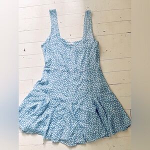 DOEN PORTO DRESS -- CERULEAN HILLSIDE BLOOM